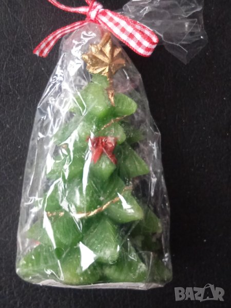 Коледна свещ елха, снимка 1