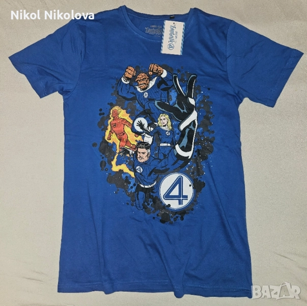 Тениска Фантастичната четворка/Fantastic Four, снимка 1