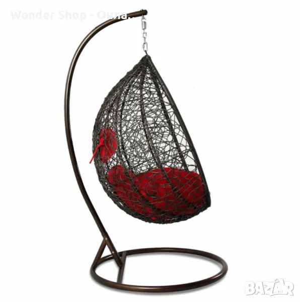 🌿 Градинска люлка от PVC ратан – Елегантност и комфорт за вашето външно пространство! 🌿, снимка 1