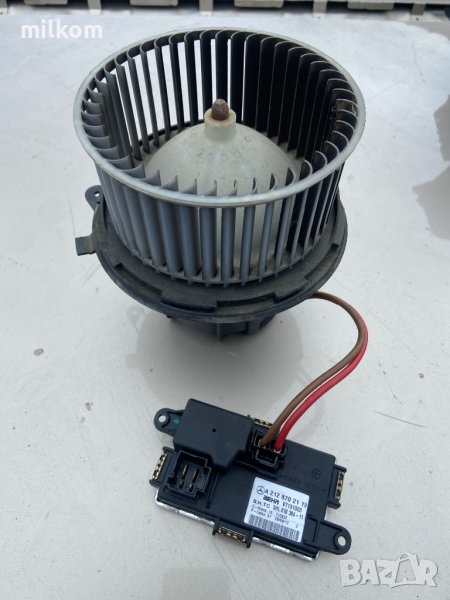 Вентилатор за парно с управление електроника степени w204 facelift, снимка 1