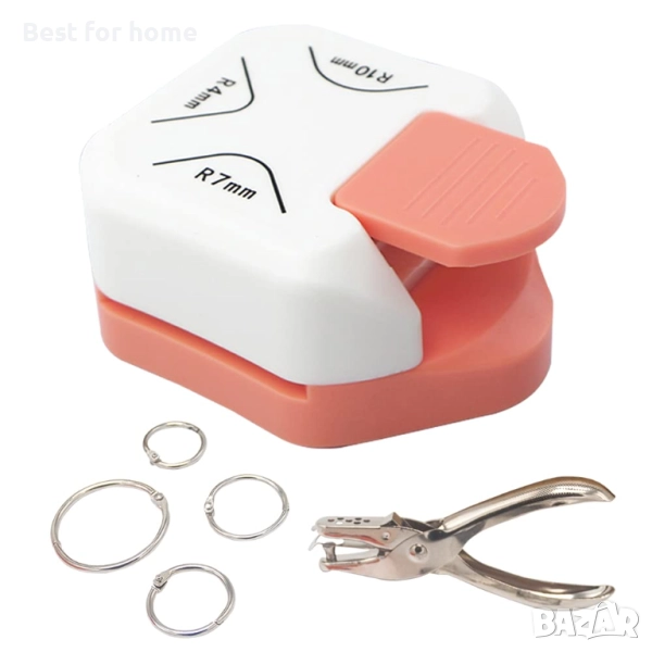 3 в 1 перфоратор за заобляне на ъгли, снимка 1