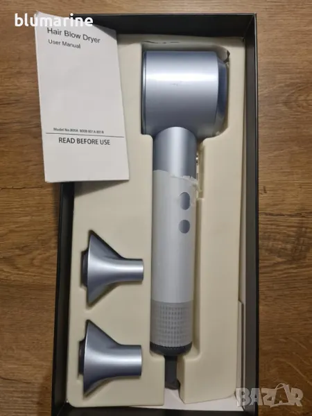 Ionic Hair Dryer Fitz Grey, снимка 1