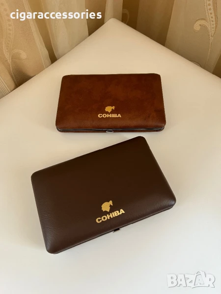 Кутия за пури COHIBA – 5 броя, луксозен калъф, снимка 1