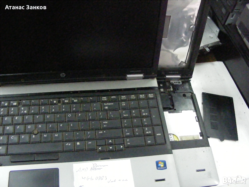 Работещ лаптоп за части HP Probook 6555b , снимка 1