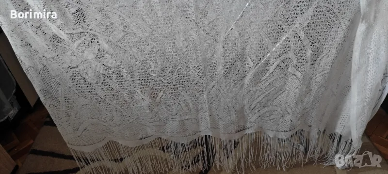 Дантелено перде 280/ 140, снимка 1
