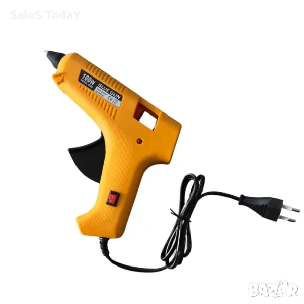ПИСТОЛЕТ ЗА ТОПЪЛ СИЛИКОН, 100W , снимка 1