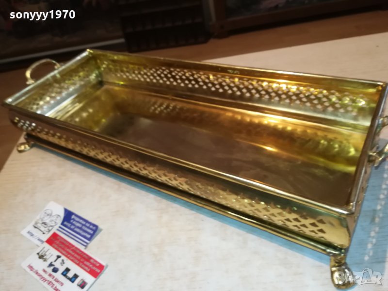 златна фруктиера от англия-51х18х10см 0711211046, снимка 1