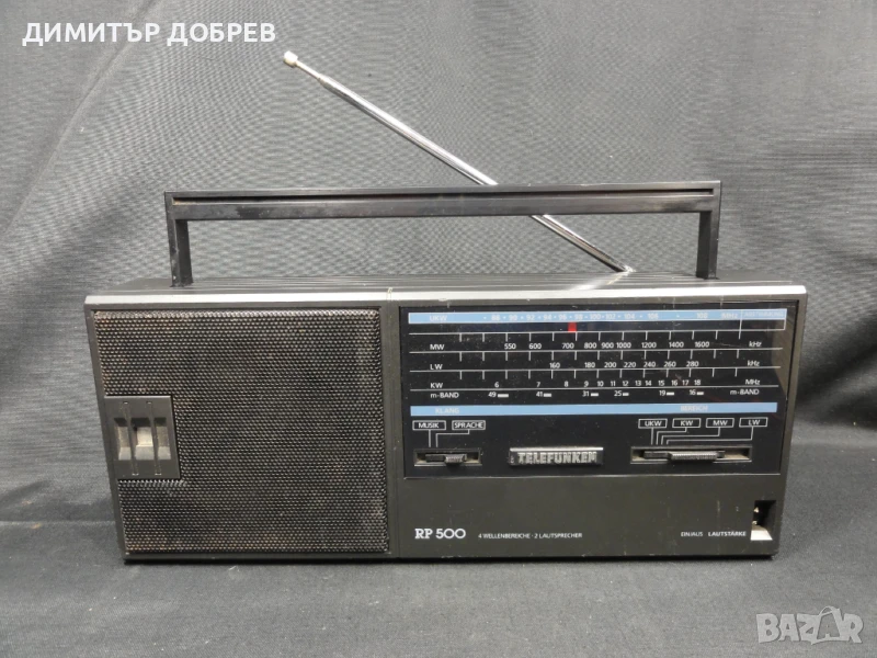 TELEFUNKEN RP 500 СТАР РЕТРО ТРАНЗИСТОР РАДИО, снимка 1