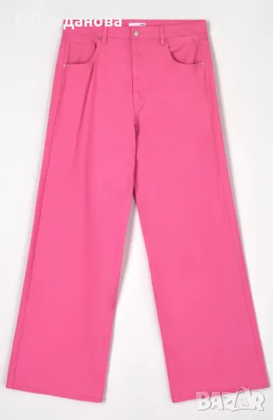 Дамски дънки розови, снимка 1