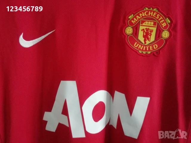 Manchester United Rooney Nike шампионска оригинална тениска фланелка Манчестър Юнайтед Рууни екип , снимка 6 - Тениски - 53206217