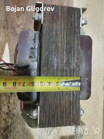 Трансформатор, запазен, около 600W, снимка 4 - Друга електроника - 52465114