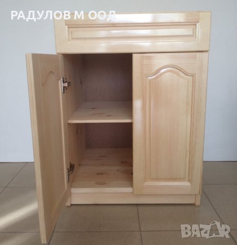  Кухненски шкаф с чекмедже чам долен ред 60 см / 30501, снимка 2 - Шкафове - 37706933