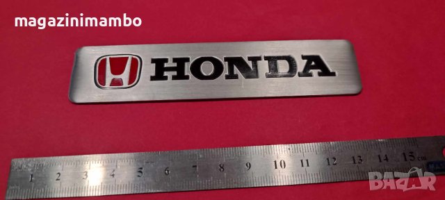 HONDA-алуминиева табелка, снимка 7 - Аксесоари и консумативи - 44025852