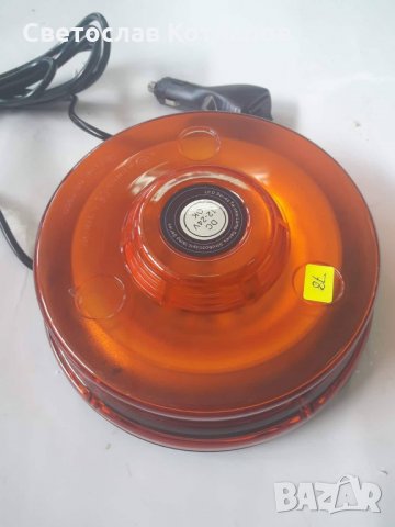 сигнална лампа палачинка 12/24 с магнит , снимка 2 - Аксесоари и консумативи - 27280478