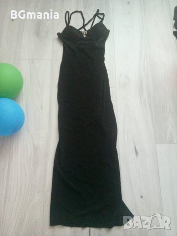 Официална дълга рокля с горнище тип болеро размер С, снимка 1 - Рокли - 27380344
