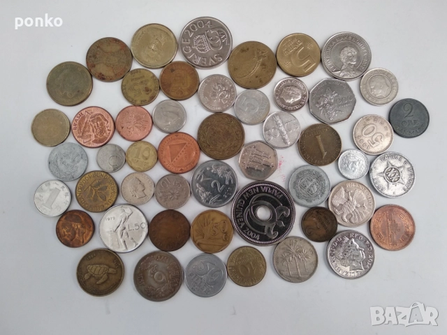 50 монети от 50 държави 