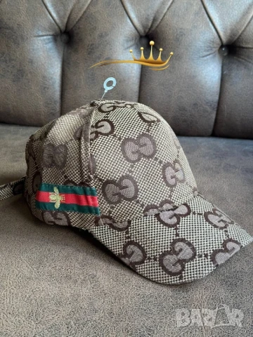 шапки с козирка louis vuitton gucci , снимка 3 - Шапки - 51293966