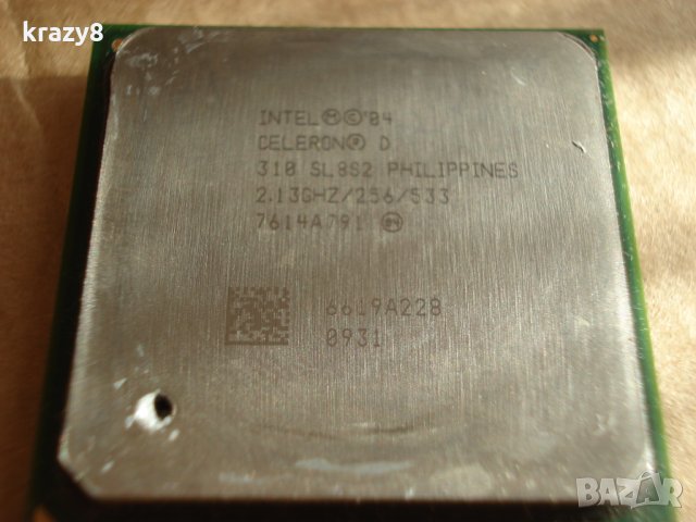 Intel Celeron D 310 socket 478, снимка 1 - Процесори - 27270532