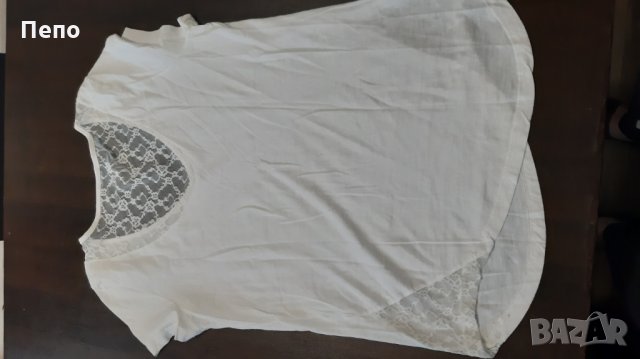 Бяла тениска, снимка 2 - Тениски - 28498614