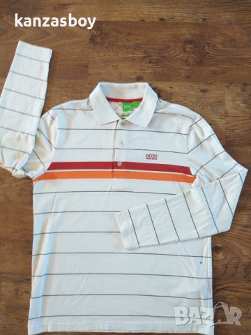 hugo boss green - страхотна мъжка блуза КАТО НОВА, снимка 5 - Блузи - 43450090