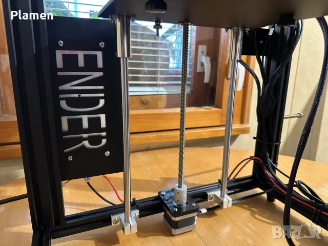 3D Принтер Creality Ender 4 + Лазерен модул, снимка 3 - Друга електроника - 50540320