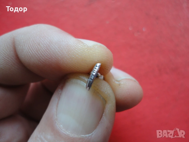 Сребърно колие медальон Pandora  със сапфири , снимка 5 - Колиета, медальони, синджири - 53306077