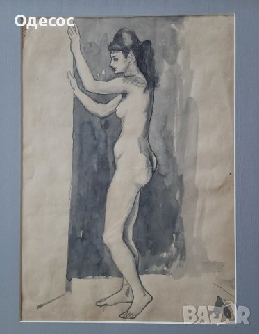 Картина на художника проф. Иван Ненов, снимка 2 - Антикварни и старинни предмети - 38879345