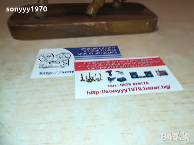 поръчан-дървен кон-20х20х9см-внос швеицария, снимка 6 - Колекции - 28338804