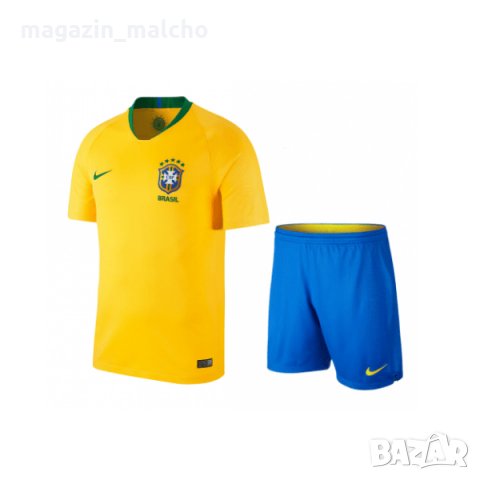 ДЕТСКИ ФУТБОЛЕН ЕКИП - NIKE BRASIL; размер: 86см., снимка 1 - Футбол - 33036793