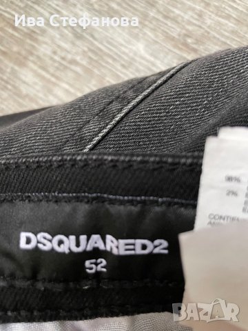 Dsquared2 100 % оригинални нови мъжки дънки дънкени дънкови панталони , снимка 10 - Дънки - 43341943