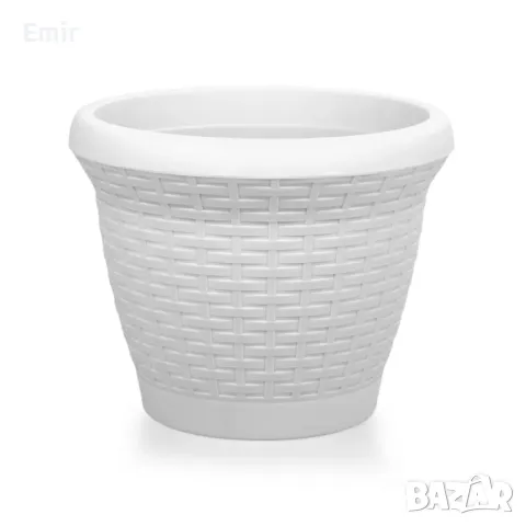 Саксия с подложка 42л, снимка 3 - Саксии и кашпи - 49660534