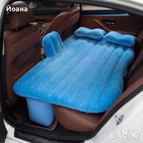Удобен надуваем матрак (легло), приспособен  за спане в  автомобил AUTO BED, снимка 12 - Спални и легла - 48504590