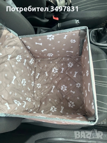 Кучешка седалка за кола , снимка 2 - За кучета - 53498900