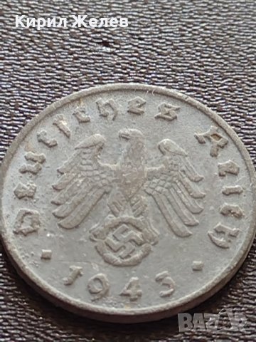 Две монети 1 райхспфенинг 1939г. / 1 райхспфенинг 1943г. Трети райх с СХВАСТИКА редки 14742, снимка 13 - Нумизматика и бонистика - 40649833