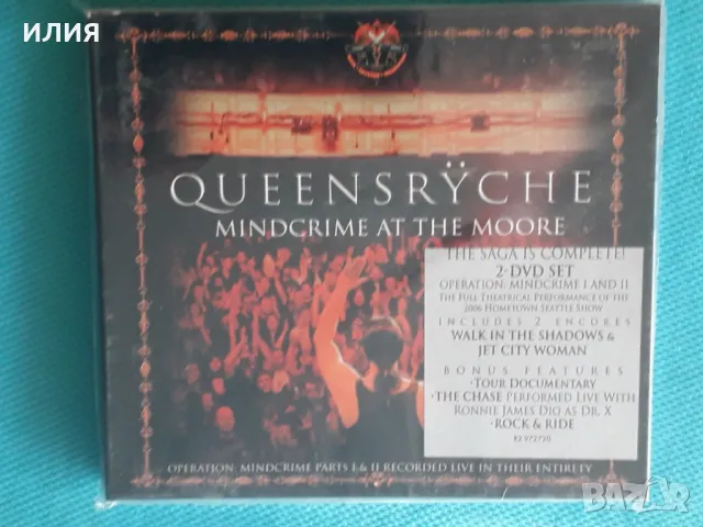 Queensrÿche – 2007 - Mindcrime At The Moore(2DVD-Video,NTSC)(Digipack)(Rhino Records – R2 972720)(Ha, снимка 1