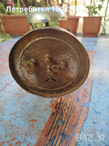 Стар будилник Haller, снимка 4 - Антикварни и старинни предмети - 52287914