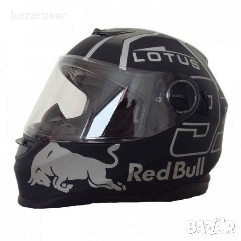 Каска за Мотор 2496 Lotus Черен Мат 72041/182829, снимка 2 - Аксесоари и консумативи - 32403792