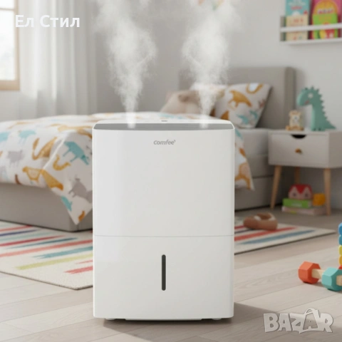 Влагоабсорбатор Comfee MDDF-20DEN7 – 20 л/24 ч, за помещения до 52 m², 440 W, R290, снимка 2 - Влагоабсорбатори и влагоуловители - 53574496