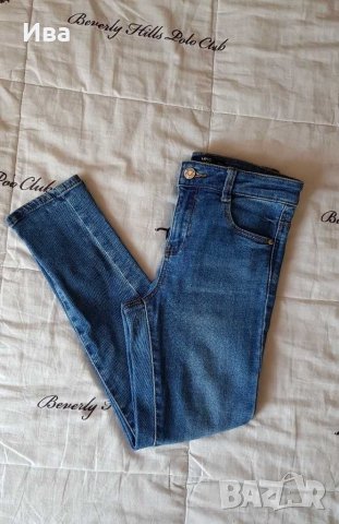 Детски дънки Mango Kids 7-8 г, снимка 2 - Детски панталони и дънки - 28751774