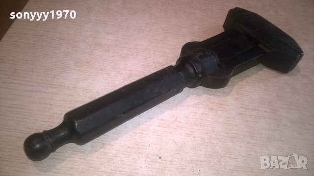 стар масивен раздвижен ключ-33см, снимка 12 - Ключове - 26611243