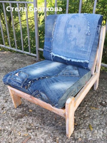 Дивани / Мебели / Изделия от дънка и смесен стил , снимка 8 - Дивани и мека мебел - 35402888