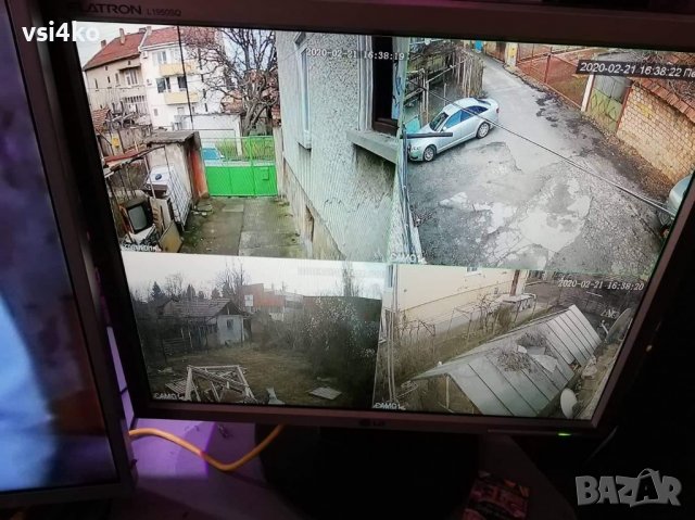 Видеонаблюдение с 8 HD камери и DVR, AHD, IR, снимка 6 - Комплекти за видеонаблюдение - 37648982