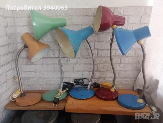 Стара настолна лампа работна колекция, снимка 14 - Други ценни предмети - 50646061