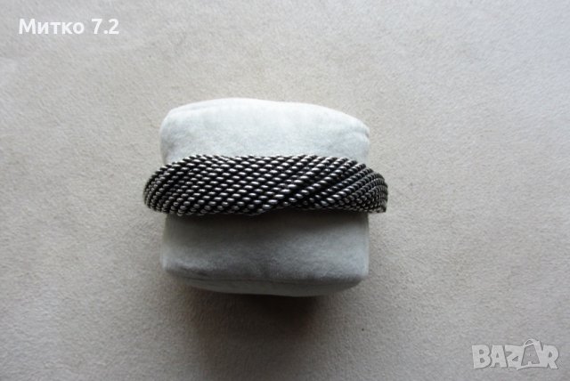 сребърна гривна - 2, снимка 4 - Гривни - 39270686