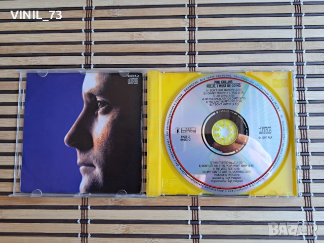 Phil Collins – Hello, I Must Be Going, снимка 2 - CD дискове - 50600833