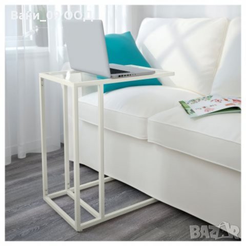 Масичка за лаптоп от закалено стъкло, снимка 2 - Маси - 33281040