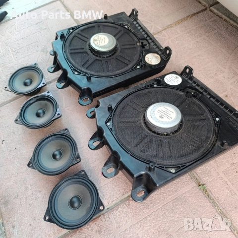 Говорители тон колони бас колони BMW E60 E61 БМВ Е60 Е61, снимка 2 - Части - 38114578