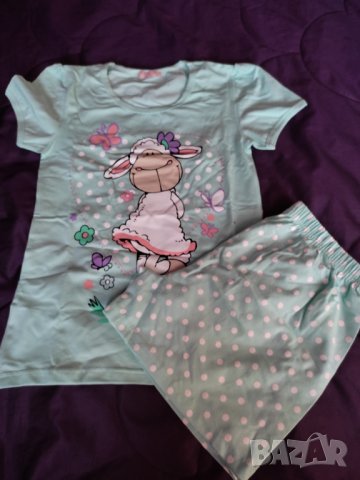 Пижама с къс ръкав, снимка 2 - Детски пижами - 35606432