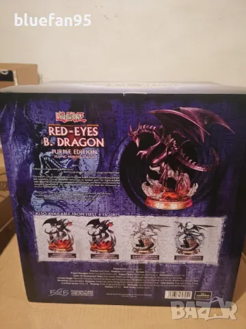 Yu-Gi-Oh Red Eyes Black Dragon статуя на First 4 Figures, снимка 3 - Колекции - 50339711