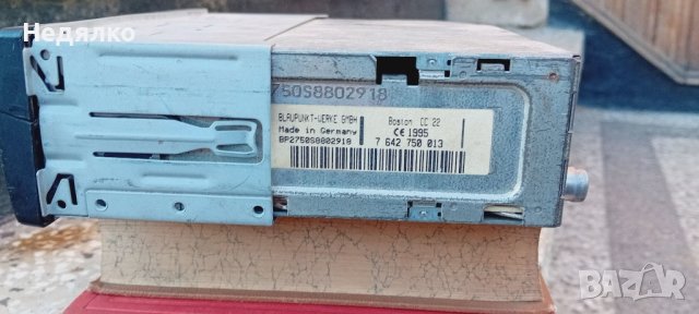 Ретро автокасетофон Blaupunkt Boston CC22, снимка 6 - Части - 43490479